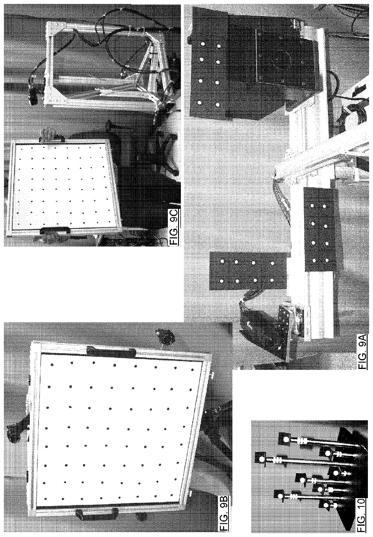 Kit and method for calibrating large volume 3D imaging systems