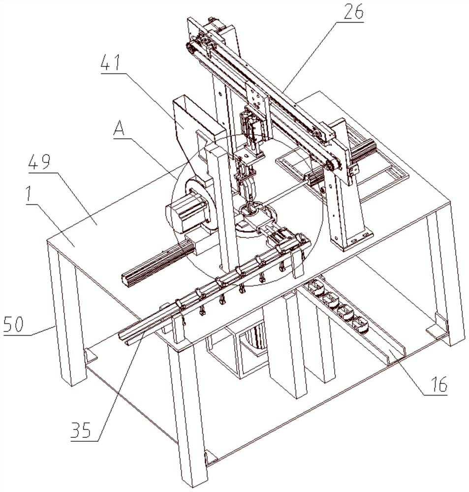 Automatic piston assembling robot and method