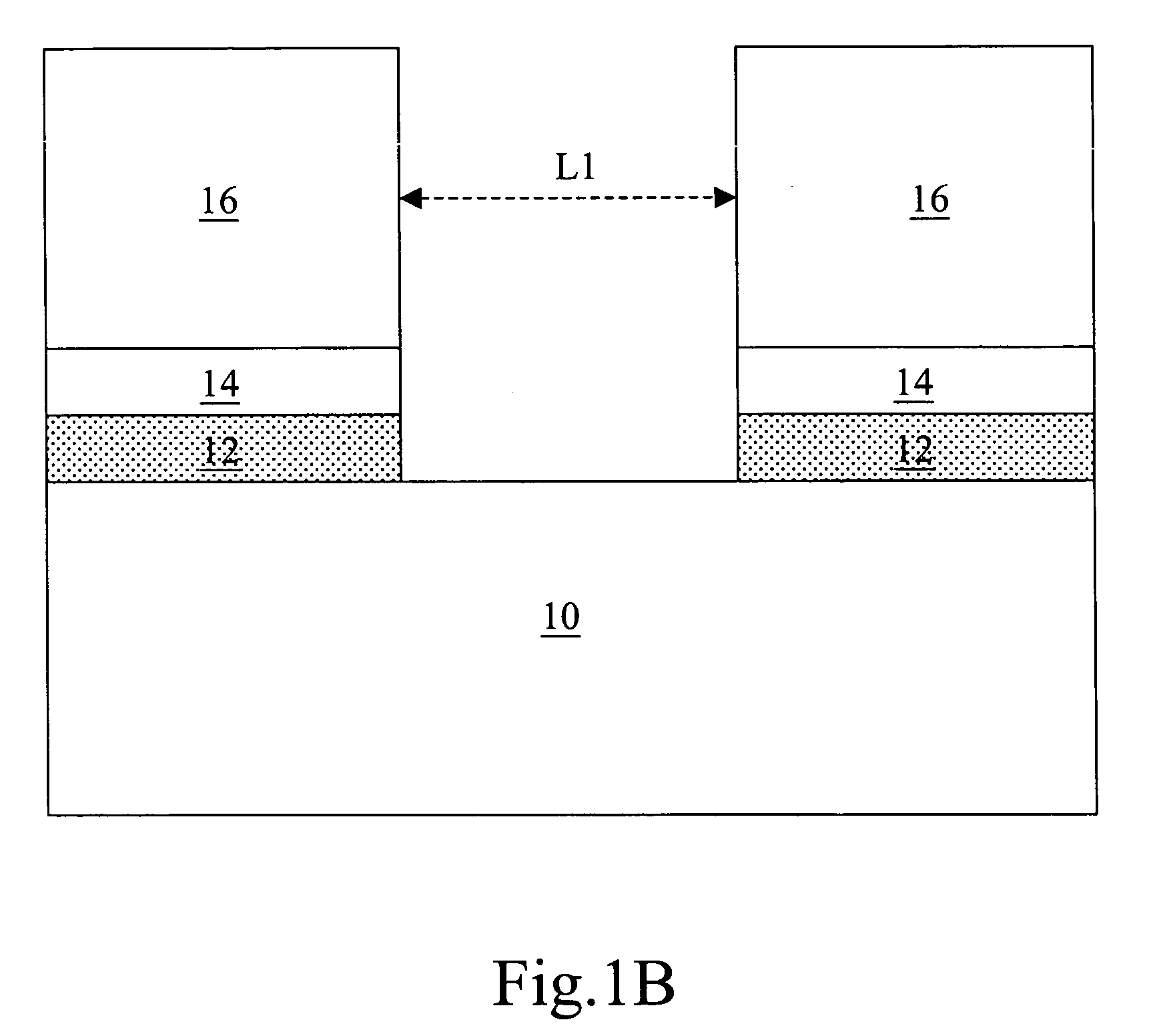 Method of forming notched gate structure