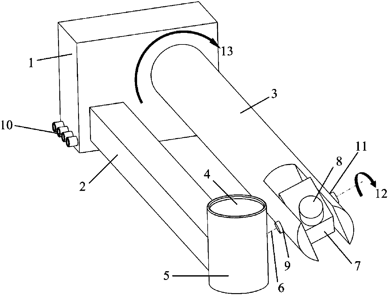 A monocular laser-assisted cabin docking method