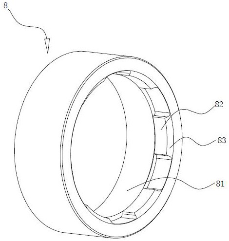 A powder metallurgy moving ring and its preparation method