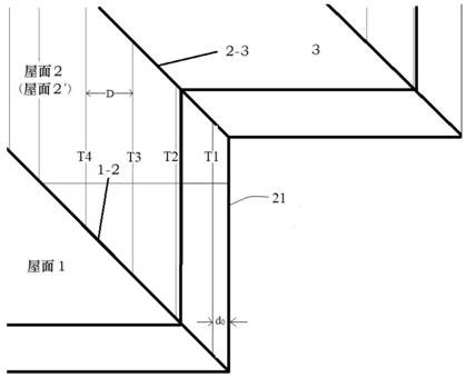 Roof purline generation method and device, computer equipment and storage medium