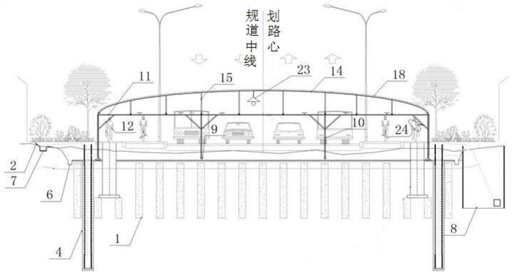 Shazhou water source comprehensive recycling system and its construction method