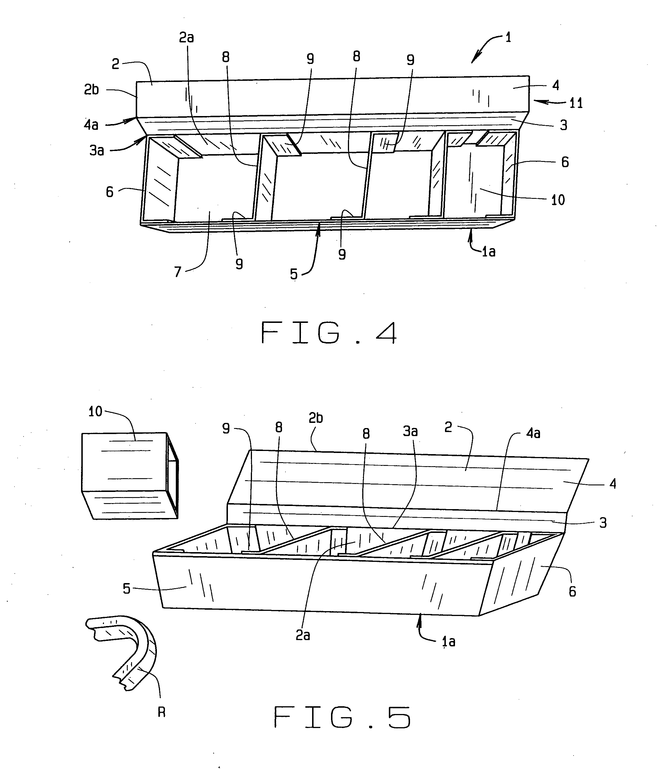 Paperboard container for application to a bed rail