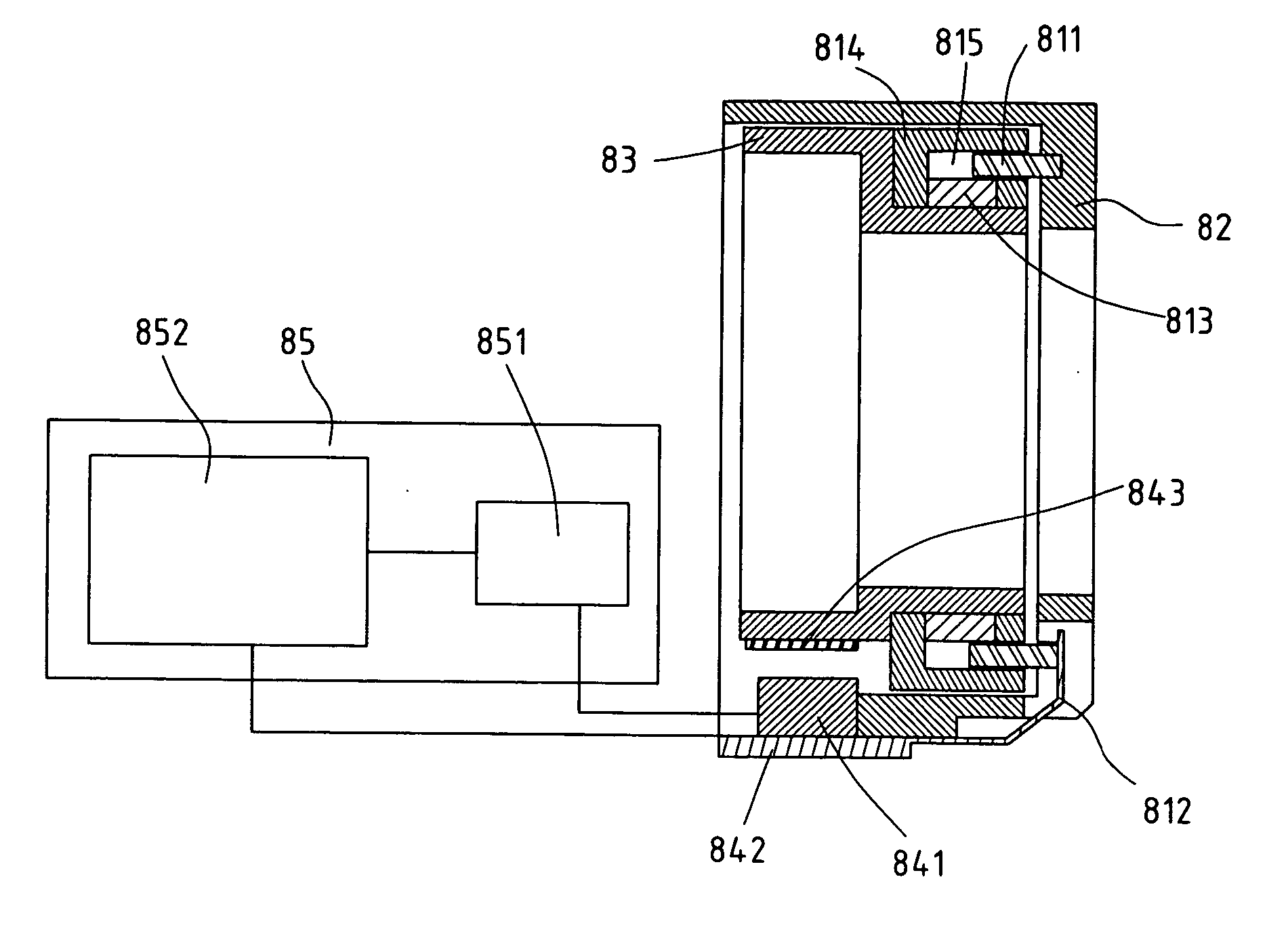 Voice coil motor apparatus for positioning