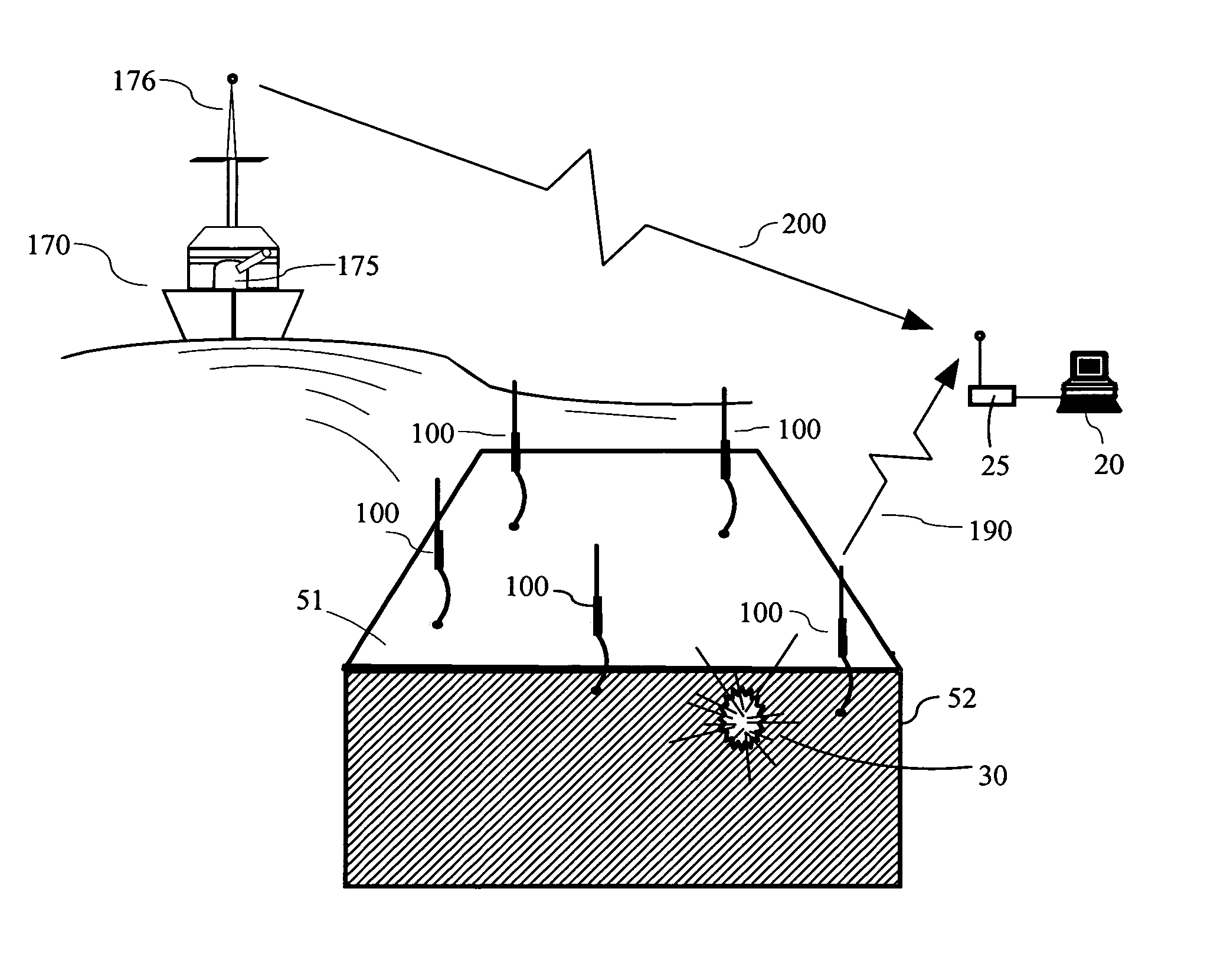 System and method for determining the location of an acoustic event