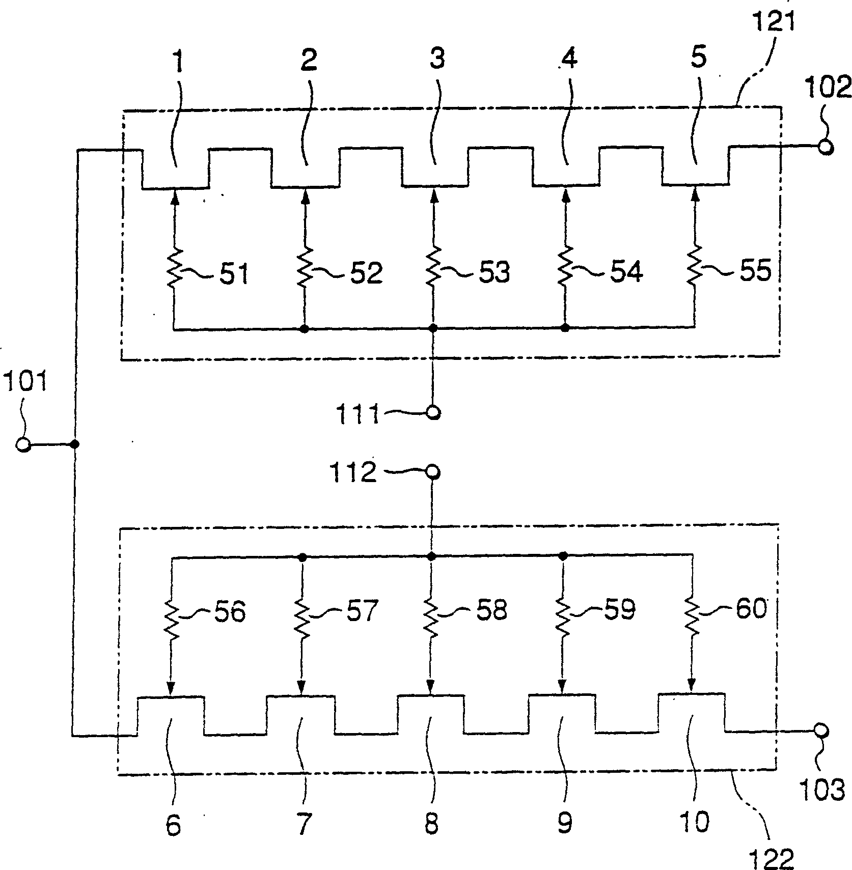 High frequency switch circuit