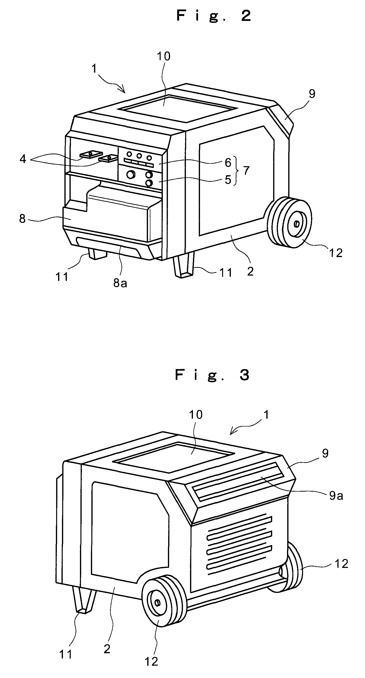 Soundproof enclosed type generator