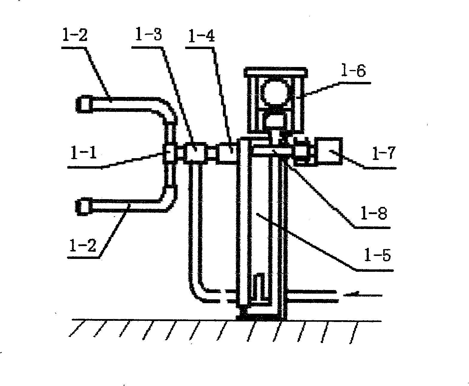 Easy hydraulic extraction machine