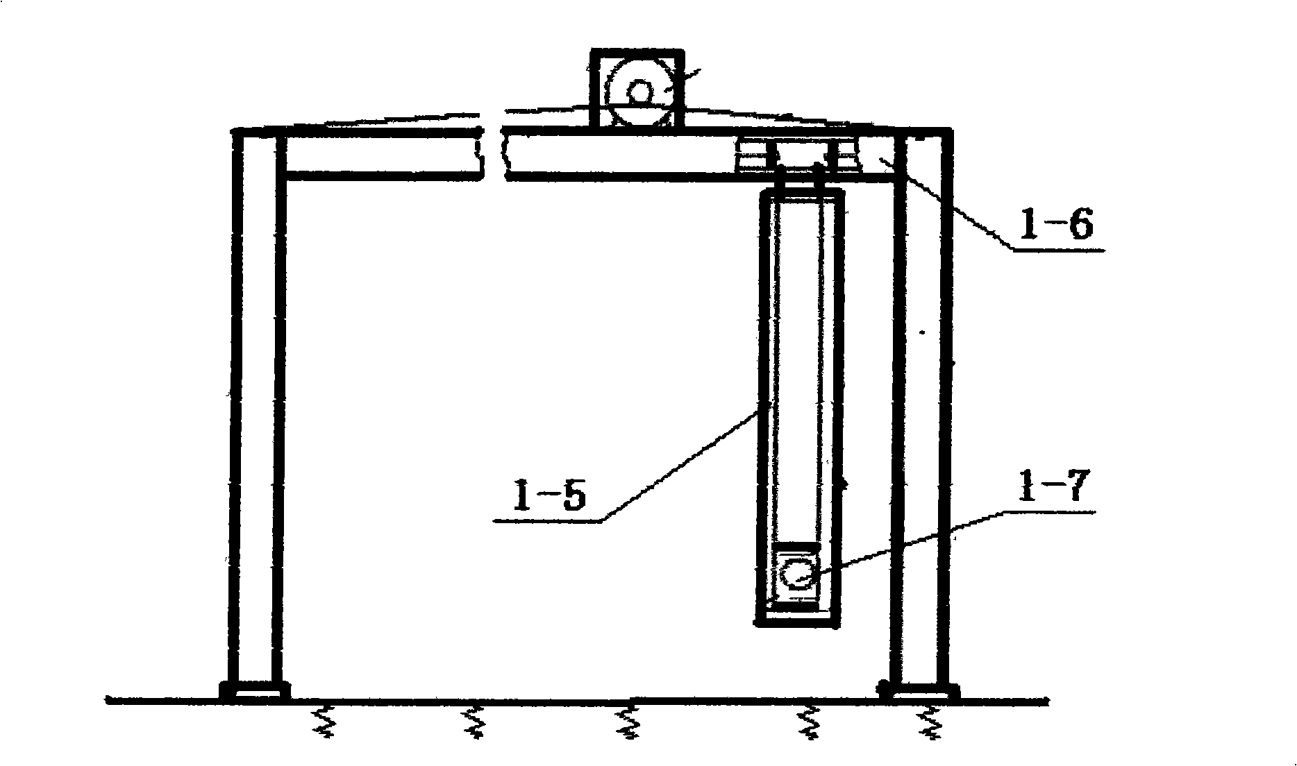 Easy hydraulic extraction machine