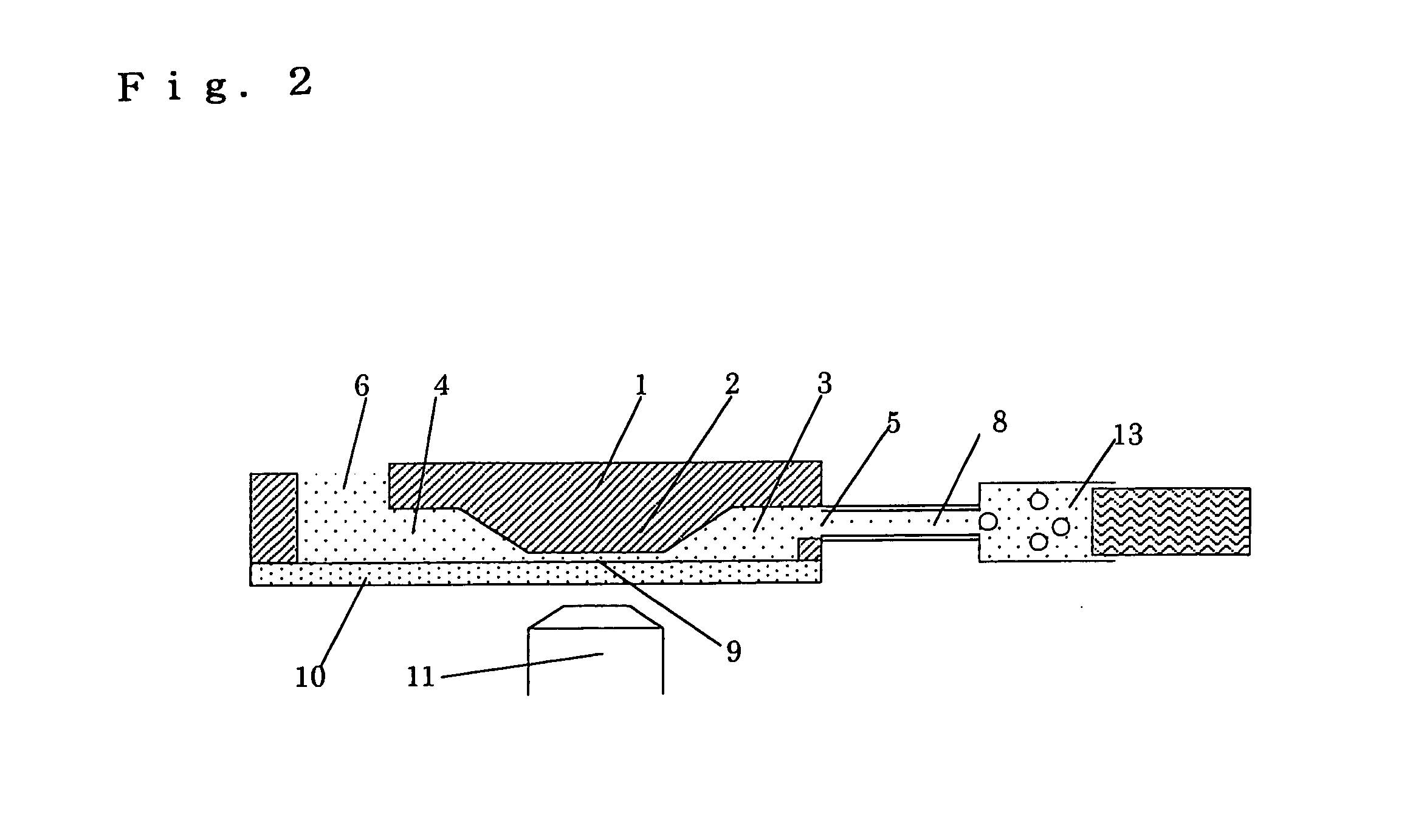 Apparatus for detecting cell chemotaxis