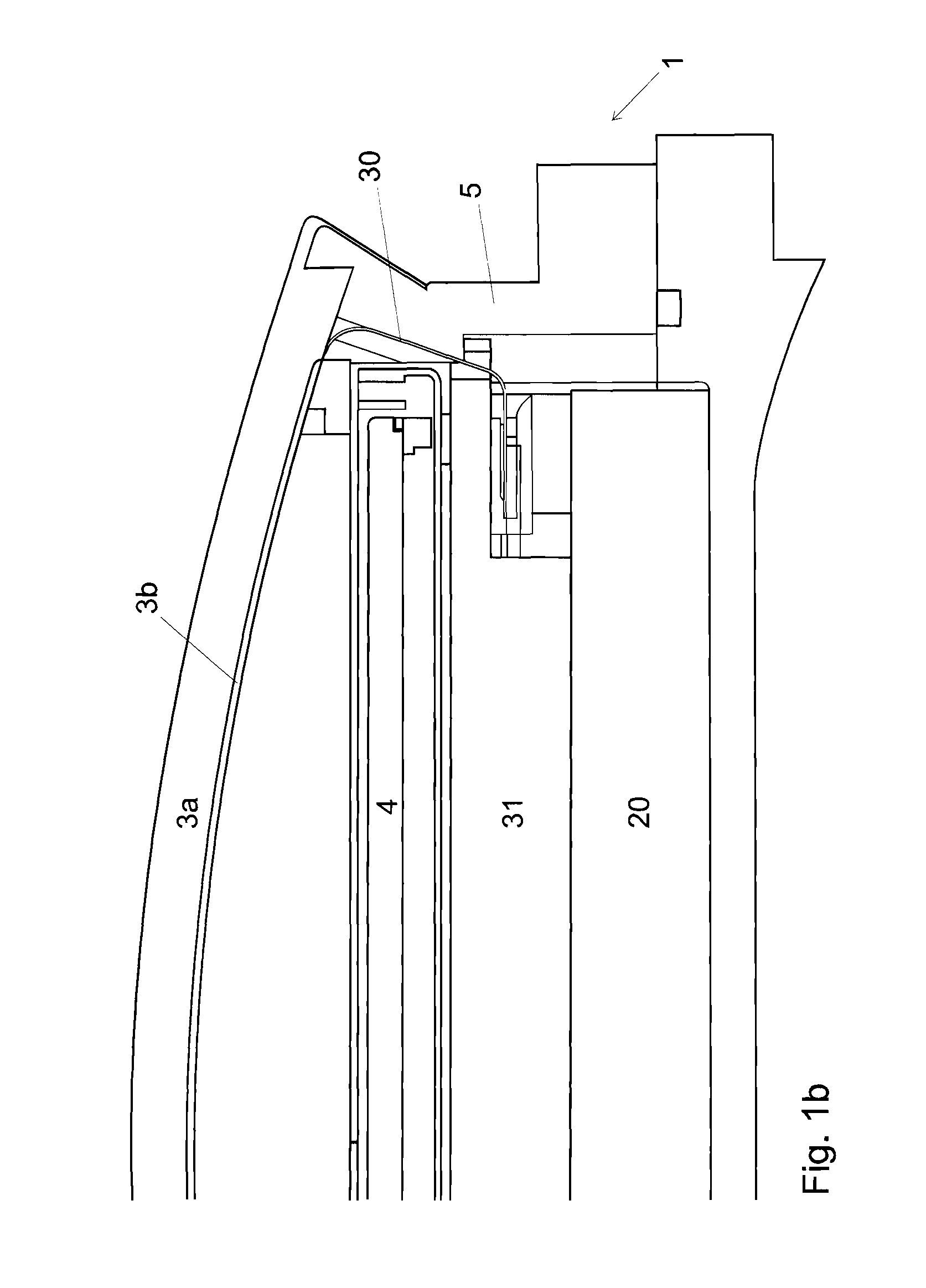Method and circuit for switching a wristwatch from a first power mode to a second power mode
