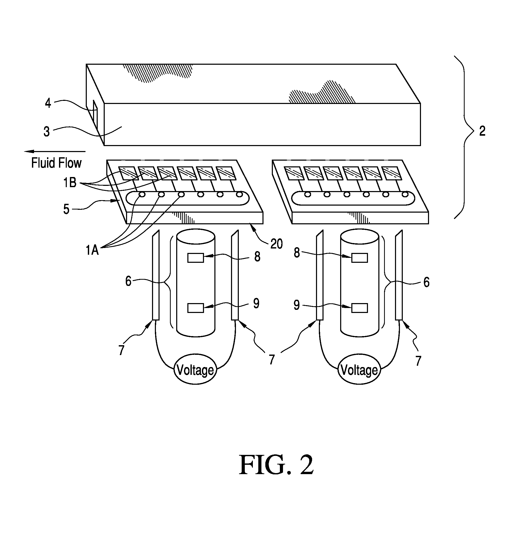 Thermal control system for controlling the temperature of a fluid