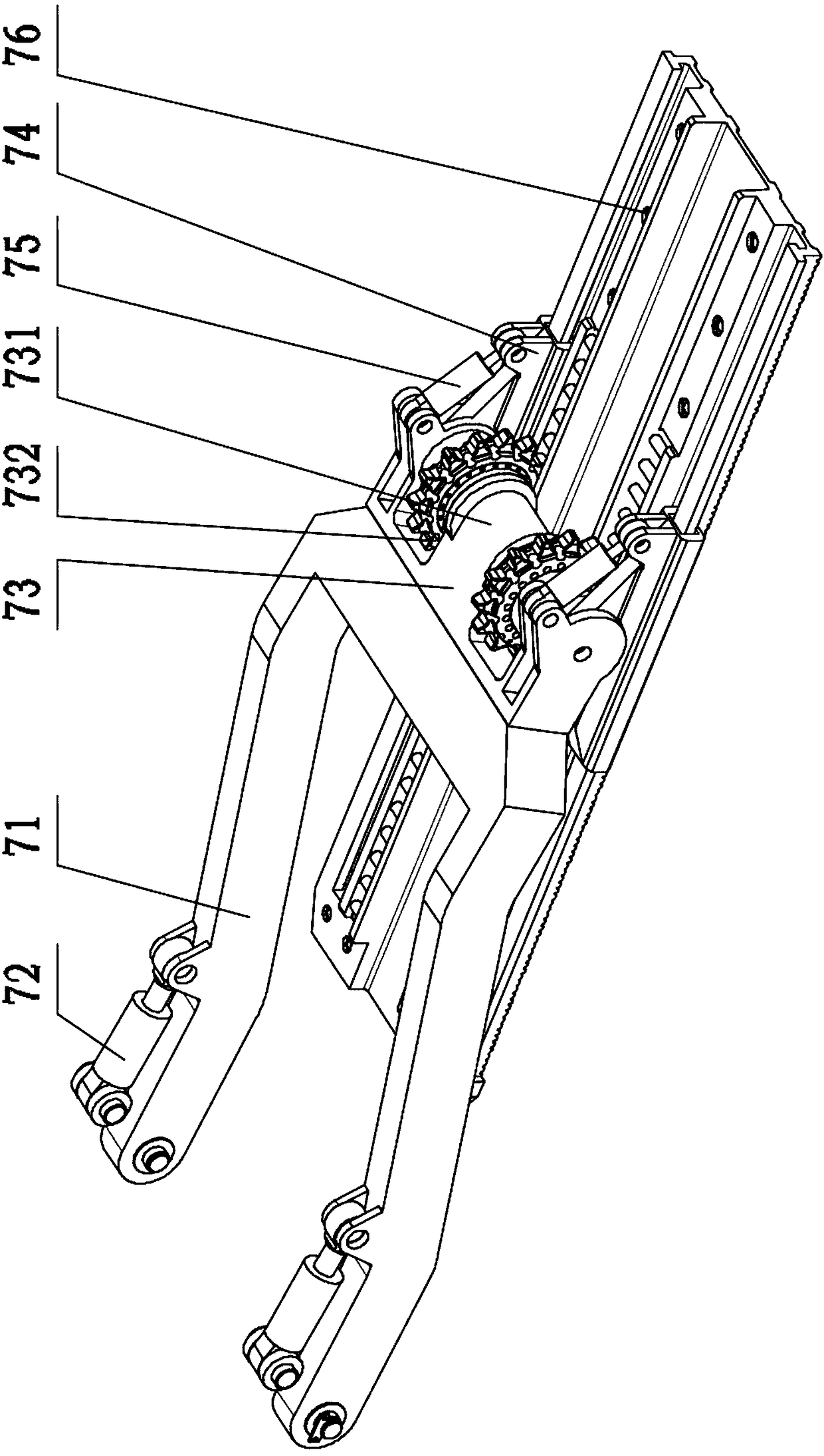 A climbing control method for a large-inclination roadheader with an auxiliary climbing device