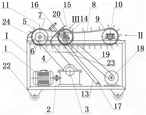 Beet sampling machine