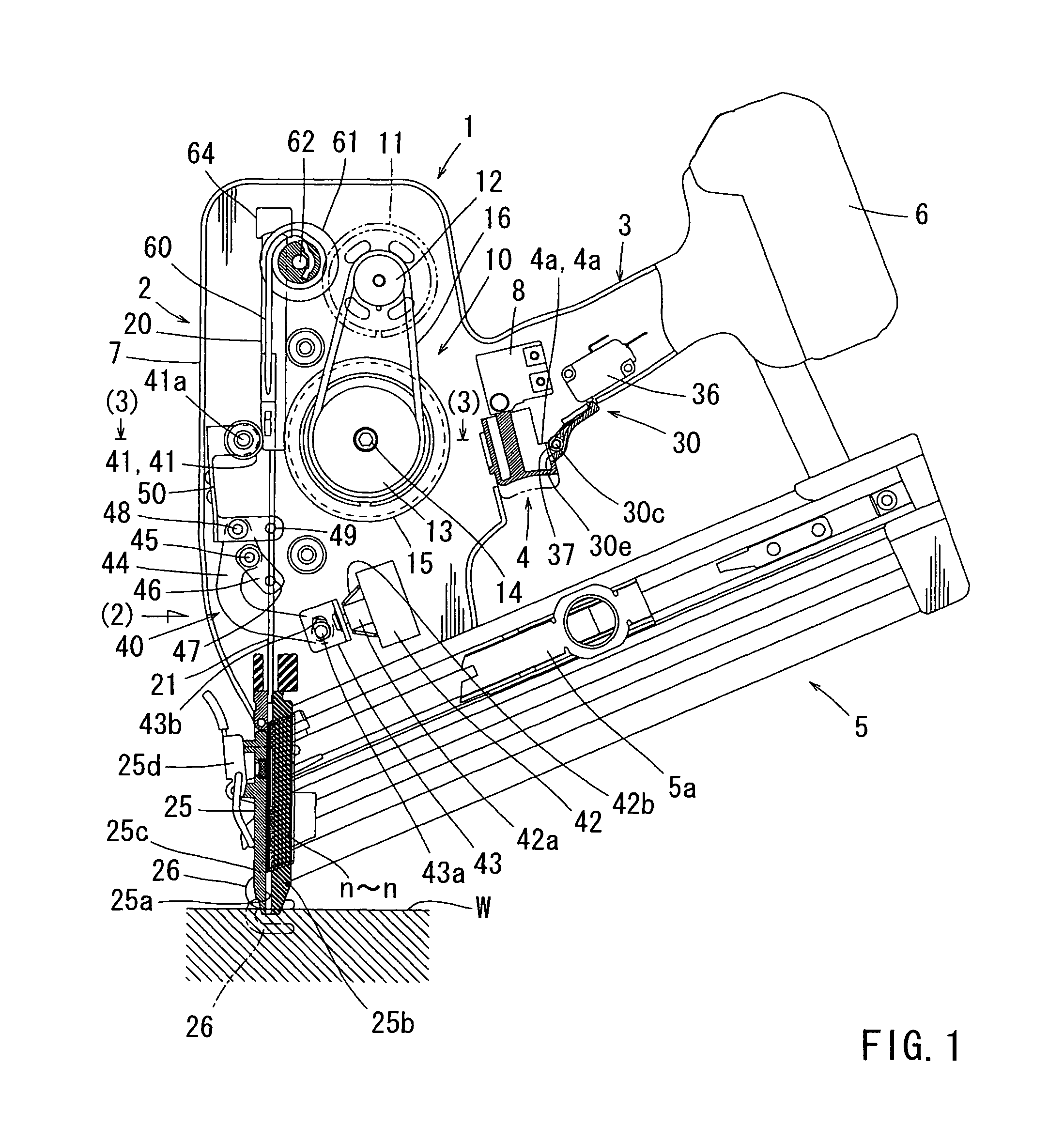 Electric drive tool