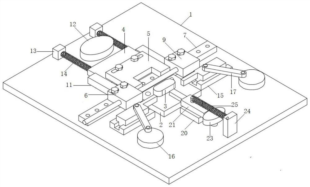 Machining forming device based on chain ring