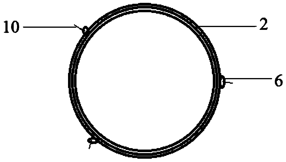 A concrete telescopic conduit based on wireless remote control dry operation