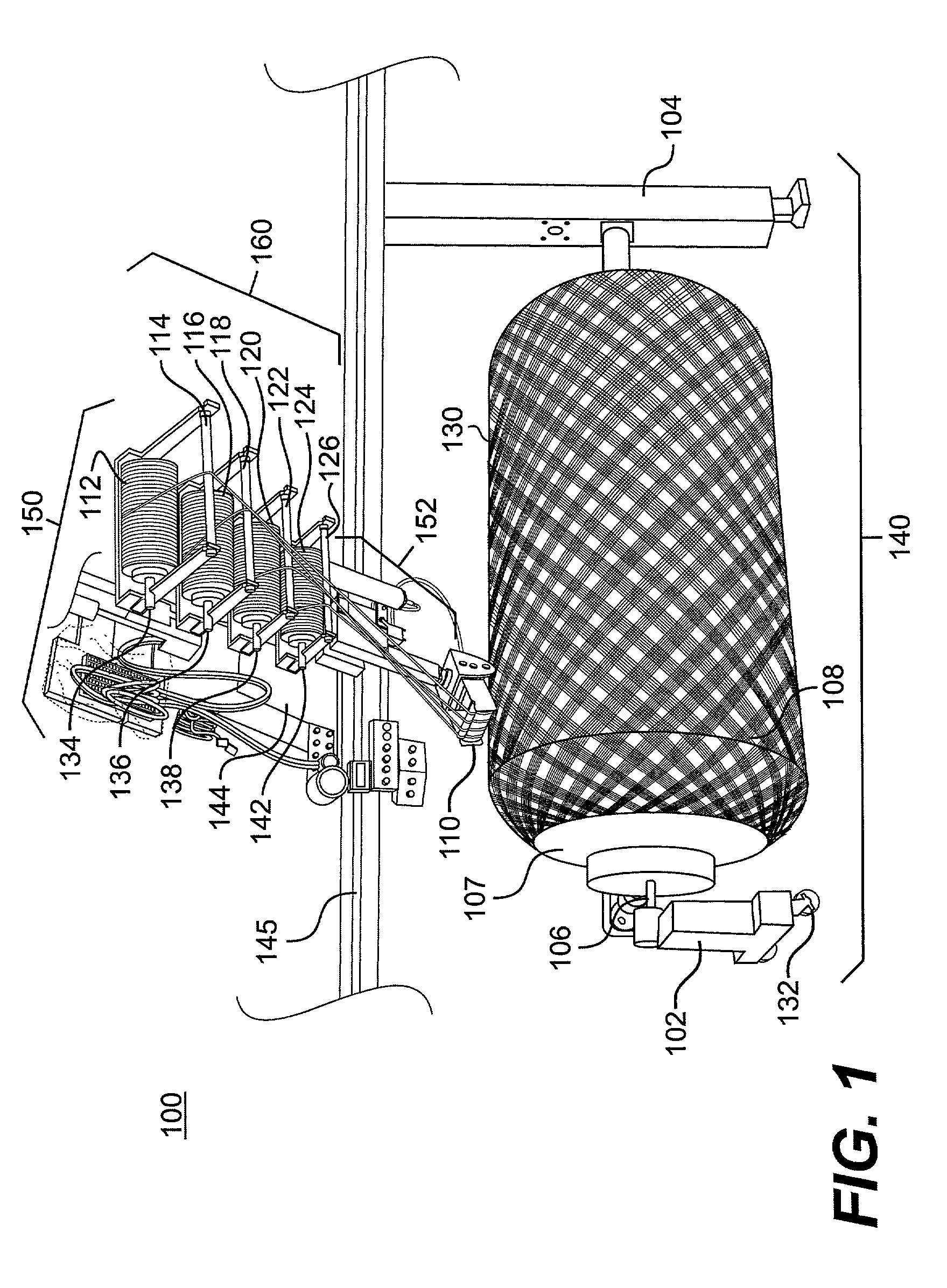 Filament winding apparatus and methods of winding filament