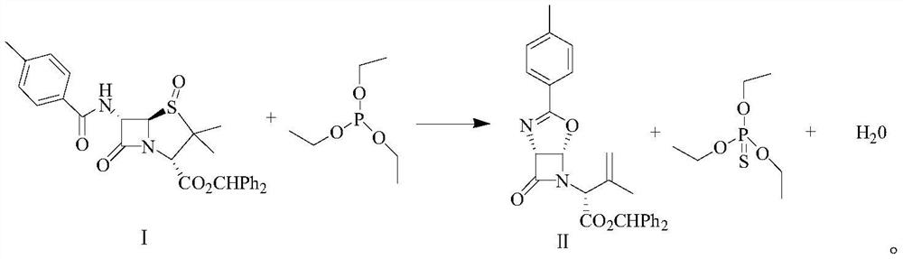 Synthetic method of latamoxef intermediate