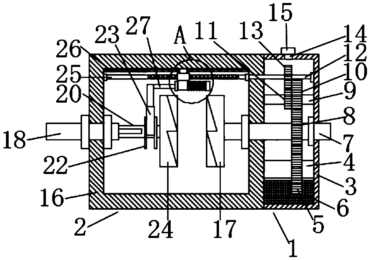 Mechanical fixed-point time-delay device