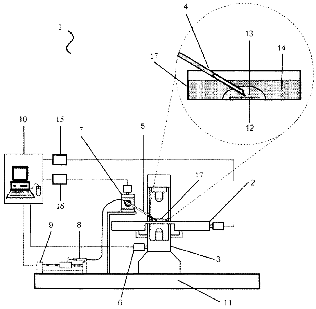 Method for automated sperm manipulation and device for holding sperm and oocytes