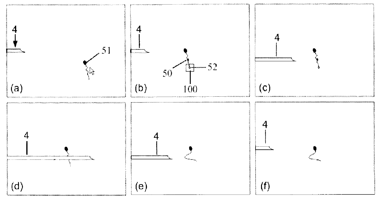 Method for automated sperm manipulation and device for holding sperm and oocytes