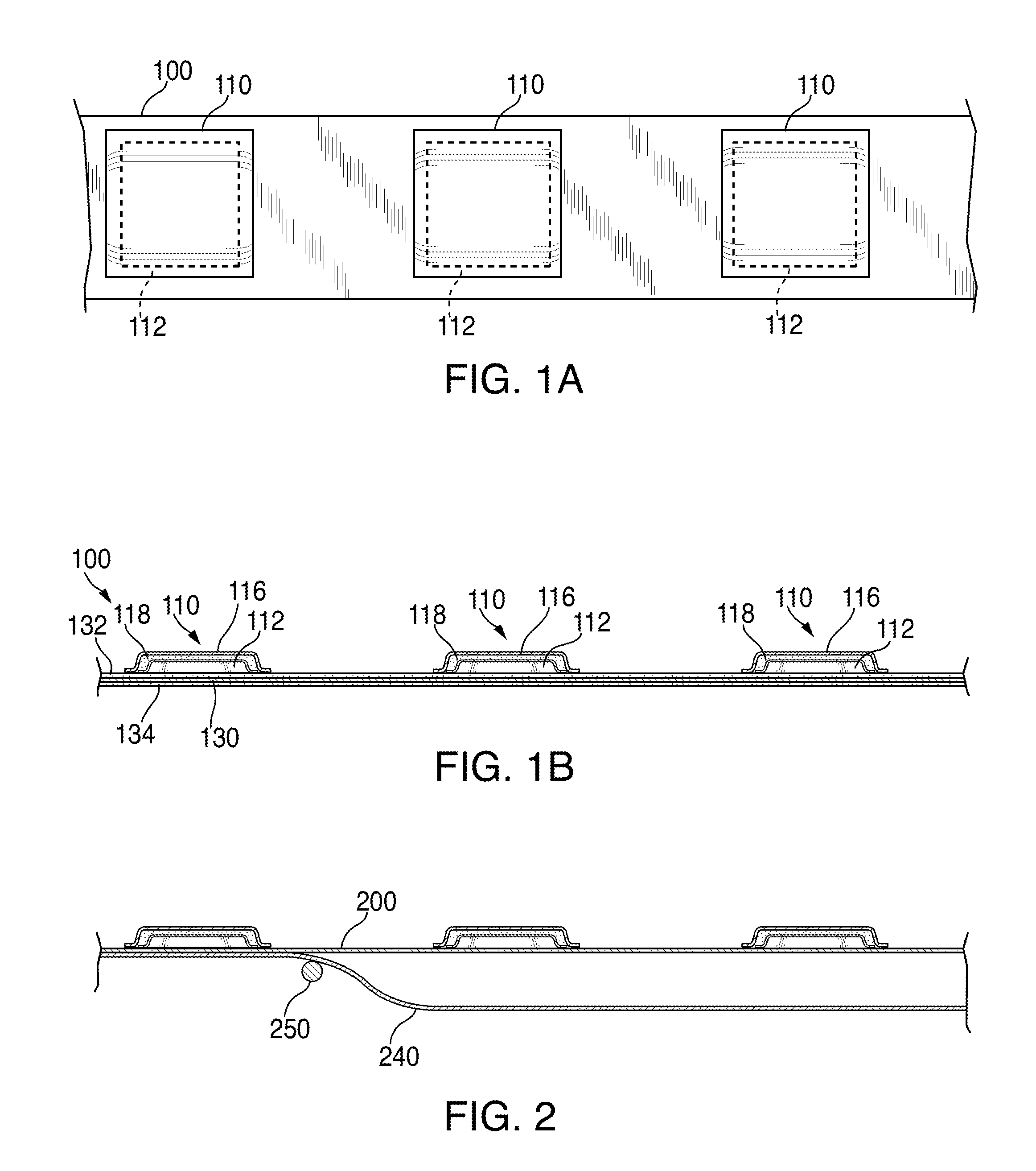 Laminated roll of sealed graphite pouches and methods for making the same