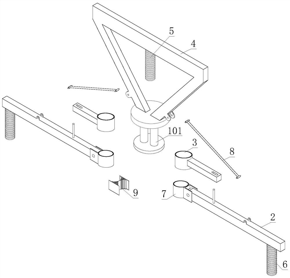 A transmission tower with lead core rubber twisting and rising