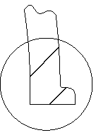 Two-piece ceramic bulb shell and manufacturing method thereof