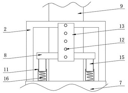 Lifting type variable valve for water flow rate regulation