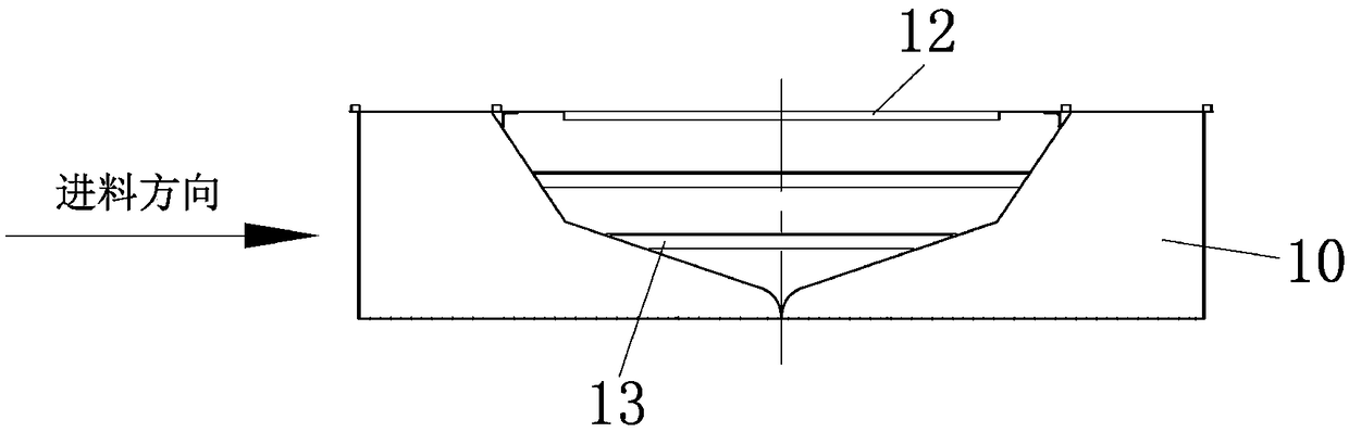 Solid smelting furnace