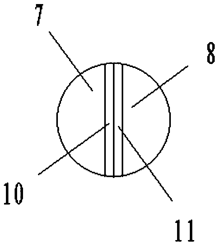 Subway tunnel shaft entering construction method and construction shaft supporting structure in loess area