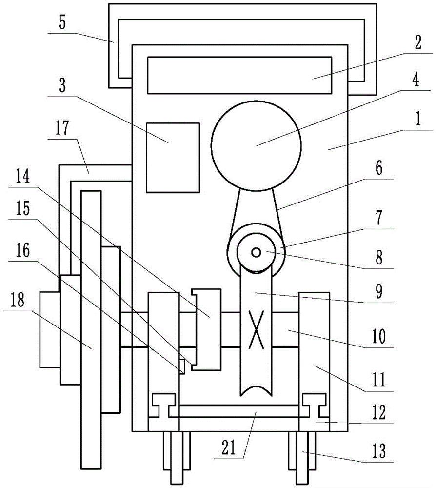 Cutting machine with overload protection function
