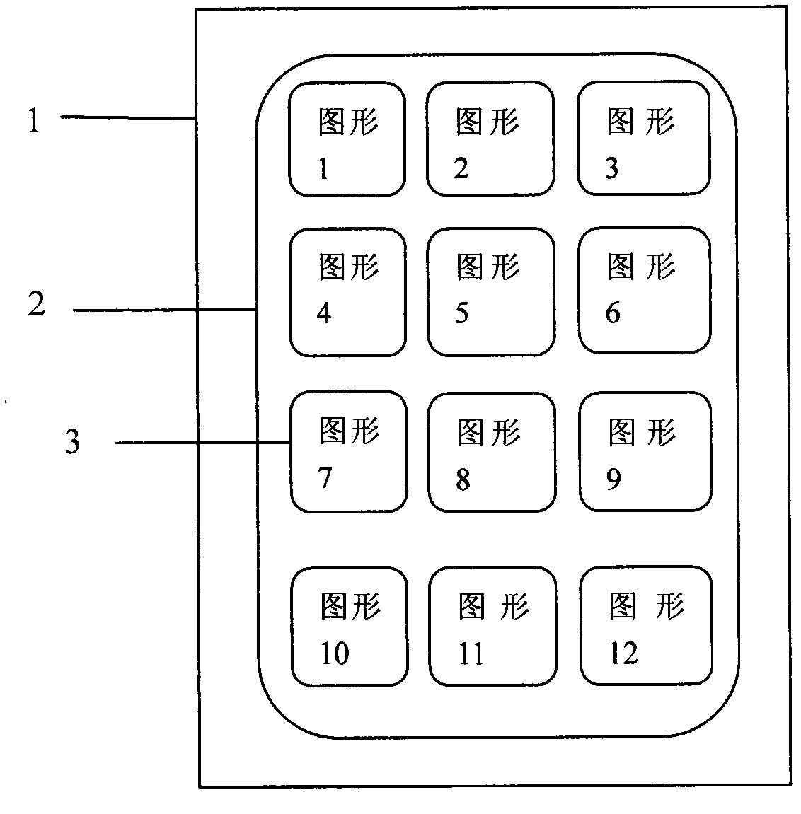 Method for inputting graphic random passwords