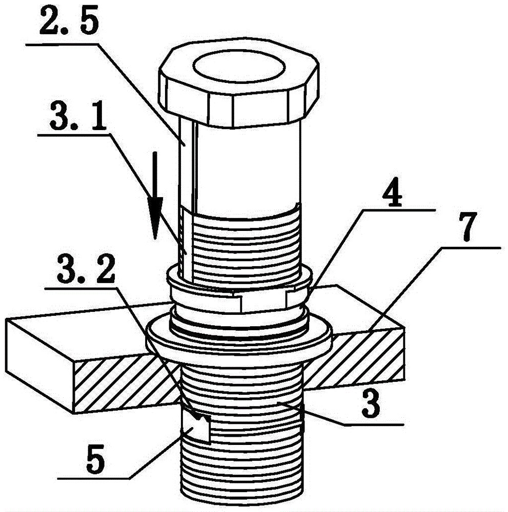 Table-board-type rapid mounting device for faucet