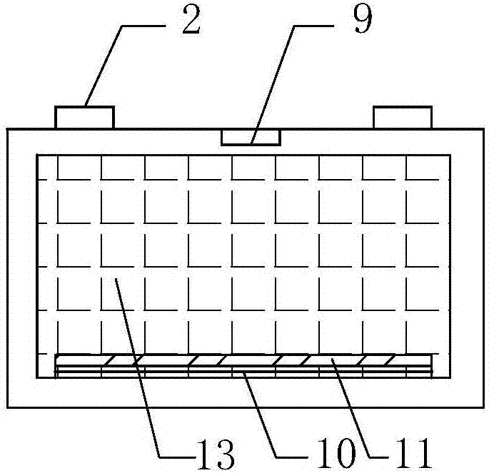 Box support suitable for picking cherries in cherry orchard