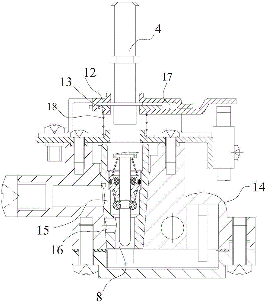 Gas plug valve