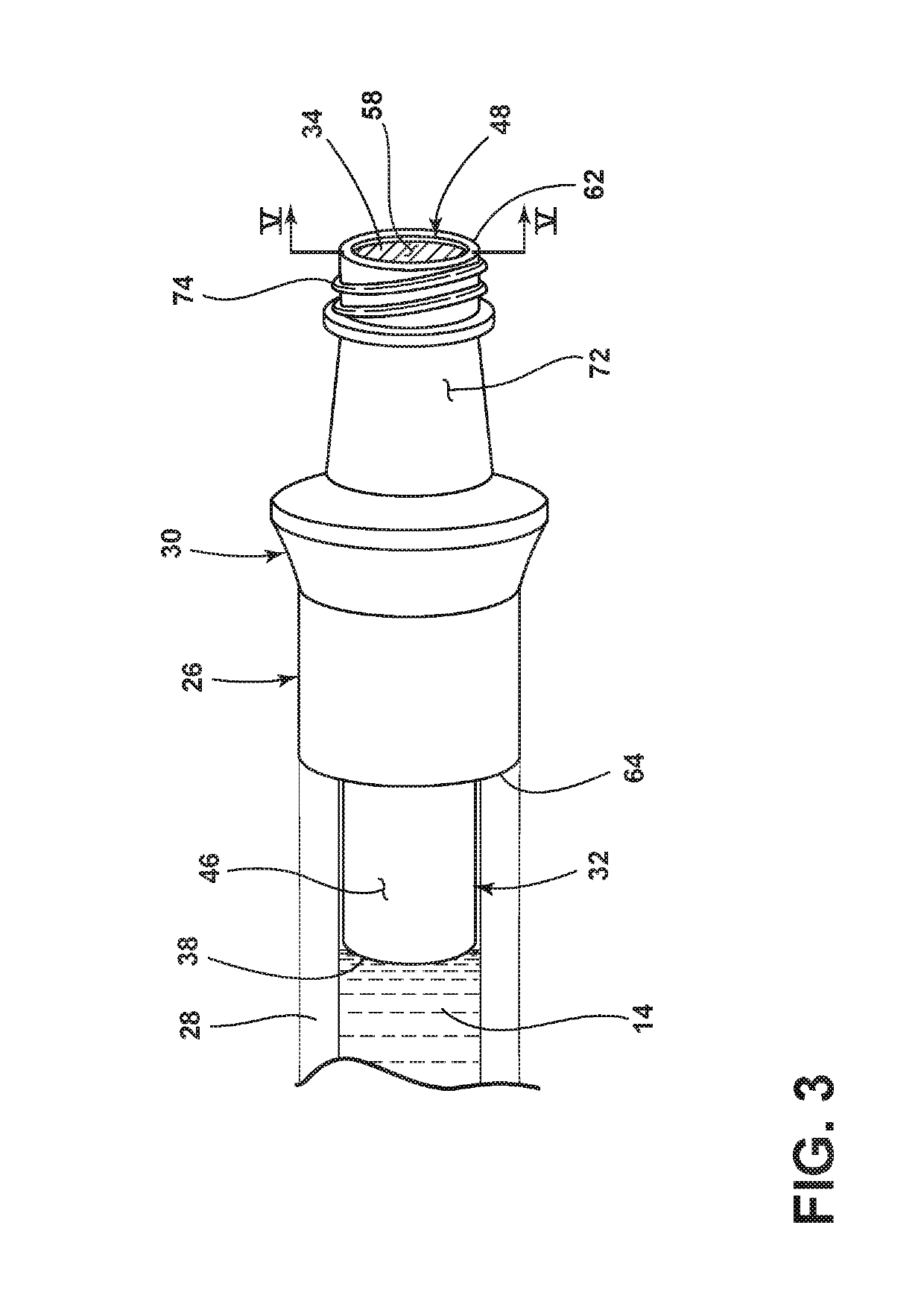 Intravenous fluid bag with an integrated valve having a seal with a compressed state that permits fluid flow into the bag and a relaxed state preventing fluid flow