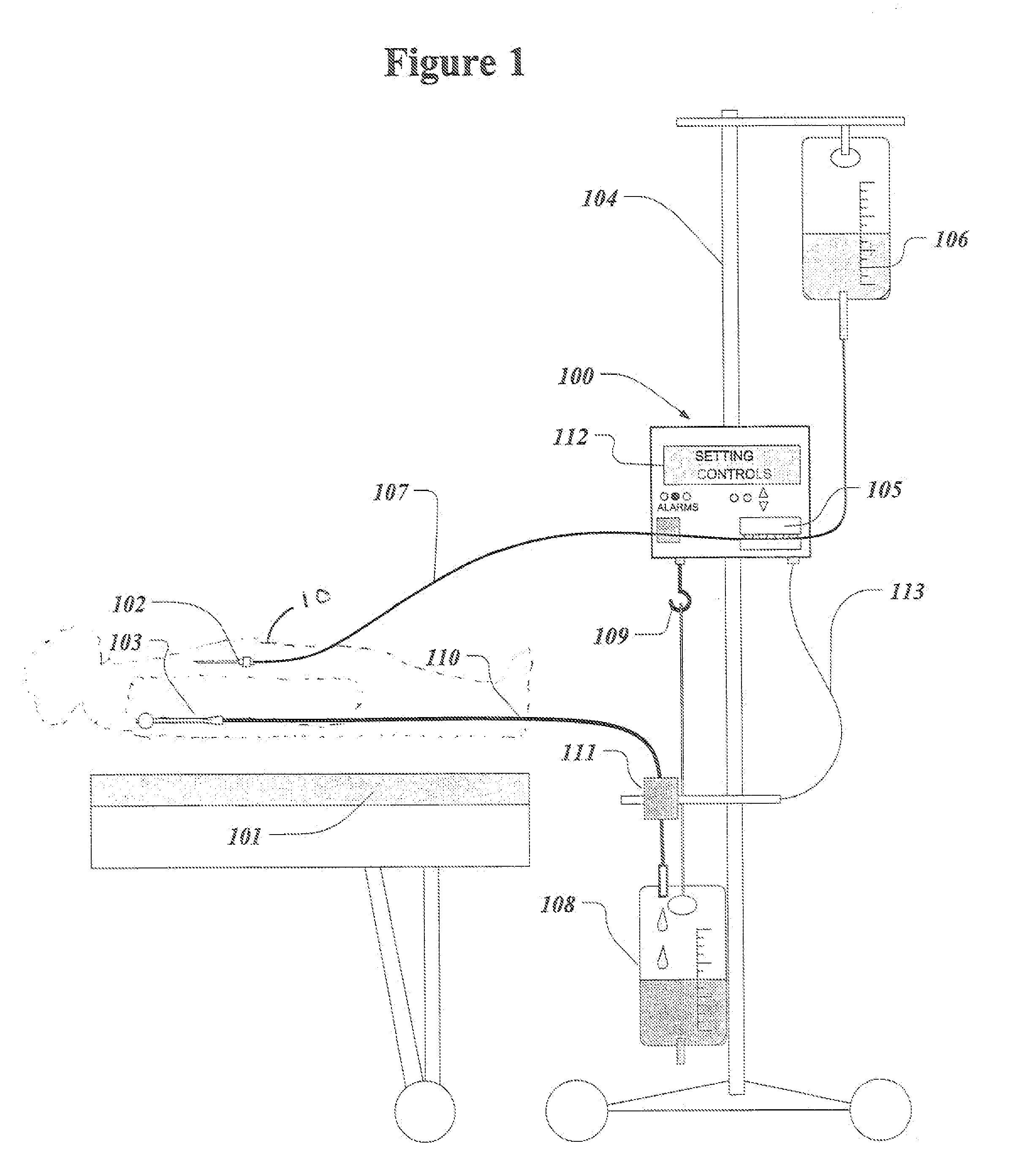 Method and system for infusing an osmotic solute into a patient and providing feedback control of the infusing rate