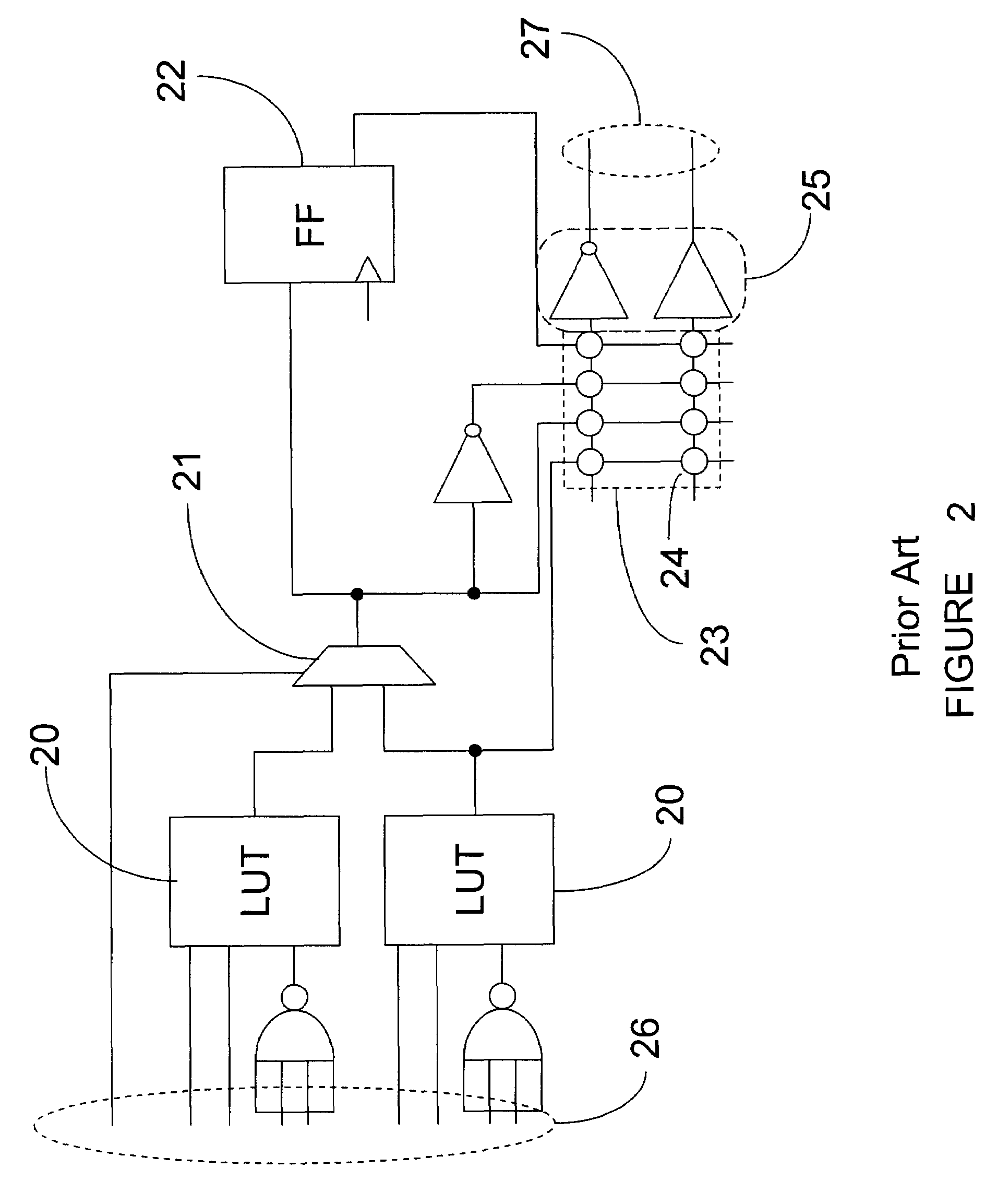 Structured integrated circuit device