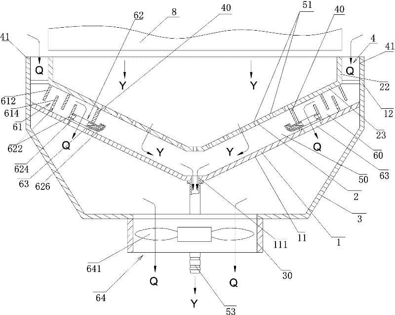 Inkjet printer and ink receiving device thereof
