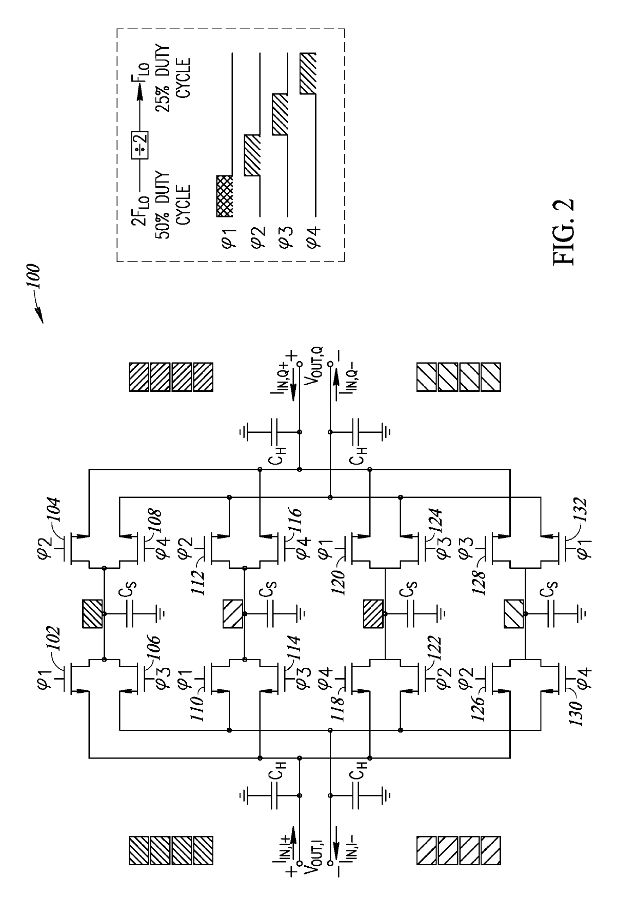 Discrete Time Charge Sharing IIR Bandpass Filter Incorporating Clock Phase Reuse