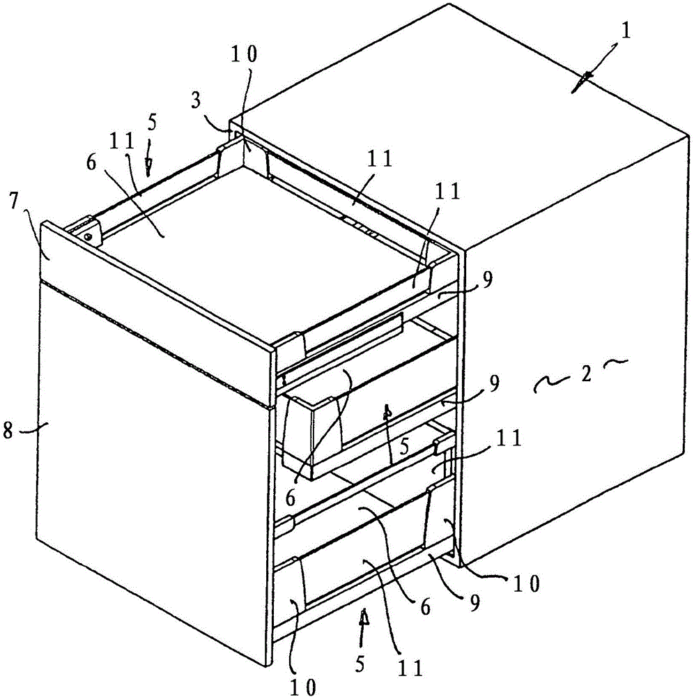 Cabinet drawer