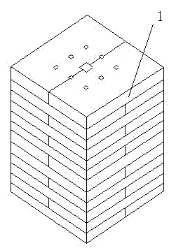Method for constructing block base