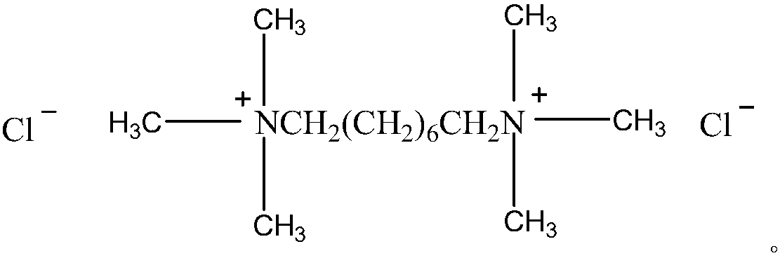 Thickening composition for glufosinate and Chipton, and preparation and application thereof