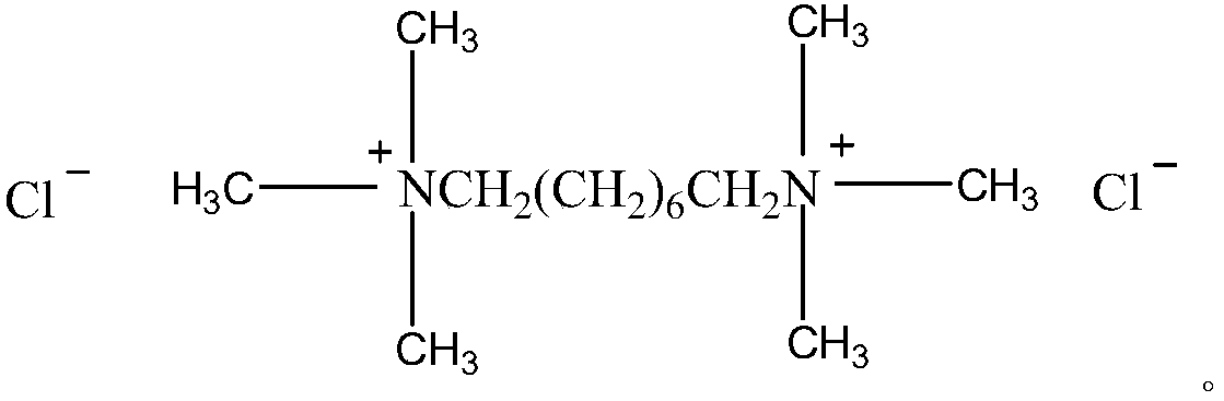 Thickening composition for glufosinate and Chipton, and preparation and application thereof