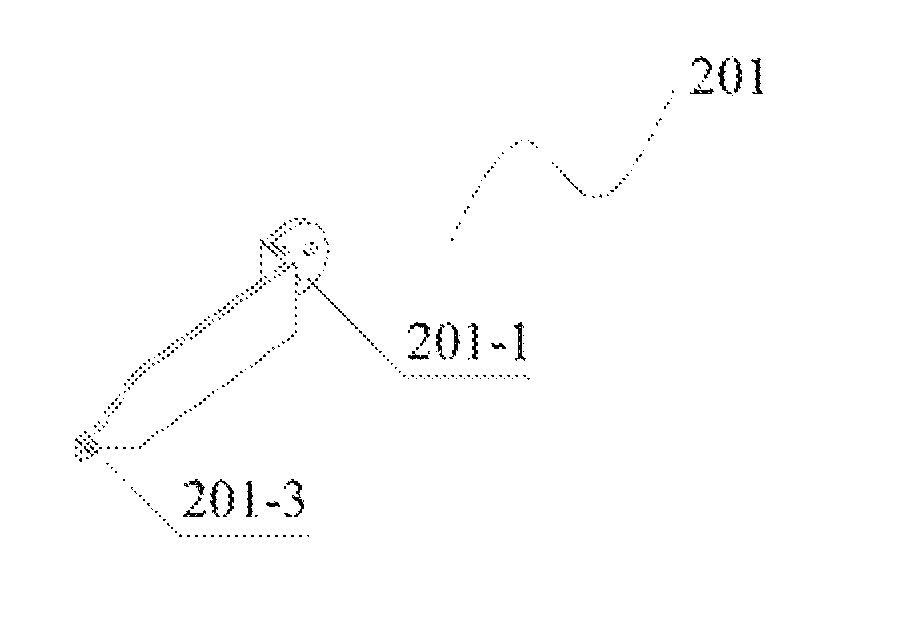 Surface feed-in electrodes for deposition of thin film solar cell and signal feed-in method thereof