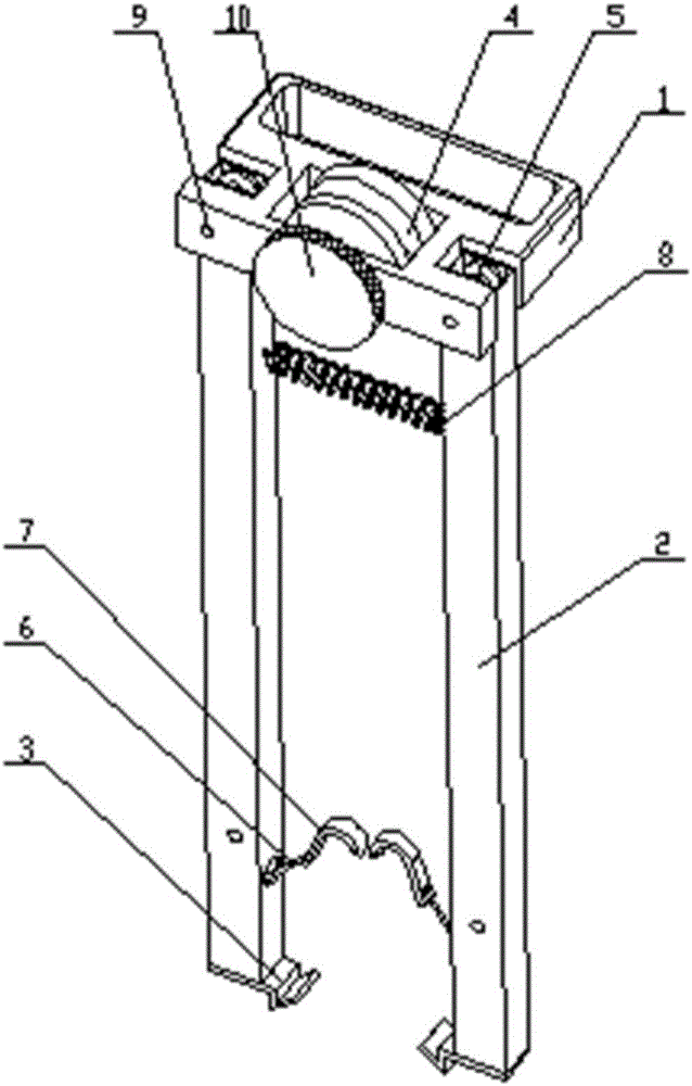 Push-and-pull self-locking type electric connector unlocking apparatus