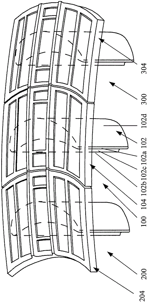 A turbine rotor blade, a rotating assembly and a turbine engine